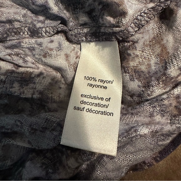 Maurices Floral Peasant Blouse - Picture 2 of 5